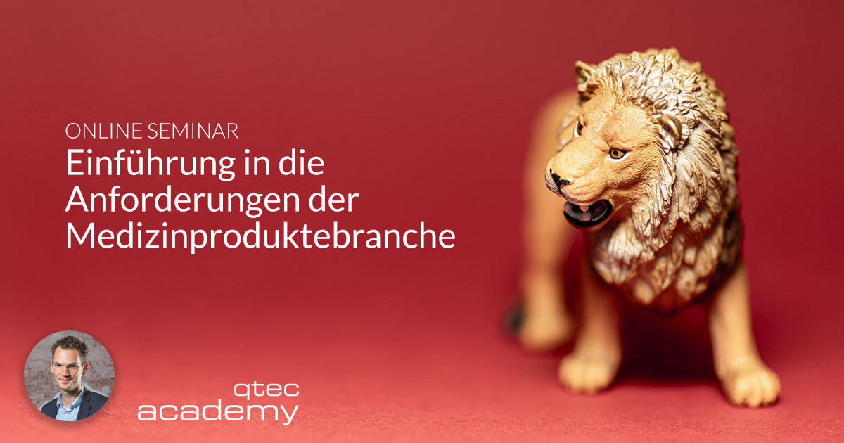 qtec academy | Seminar Einführung in die Anforderungen der Medizinproduktebranche