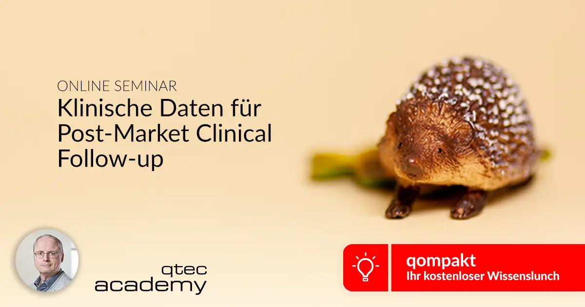 qtec academy | Klinische Daten für Post-Market Clinical - qompakt