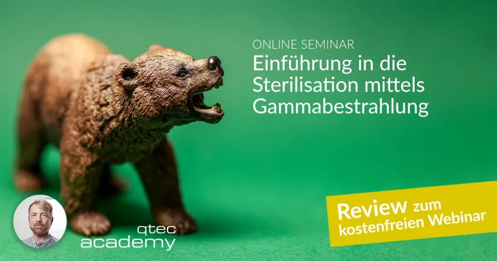 qtec Academy | „Sterilisation mittels Gammabestrahlung" – Questions & Answers aus unseren Seminaren