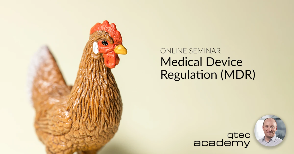 qtec Academy | Medical Device Regulation MDR Jochen Harmuth