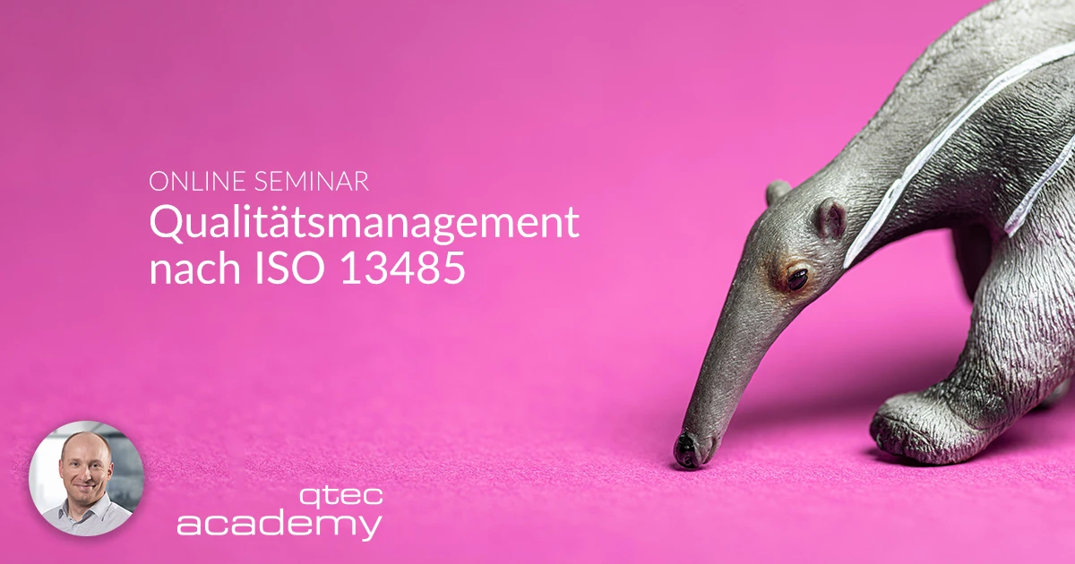 qtec Academy | Qualitätsmanagement nach ISO 13485