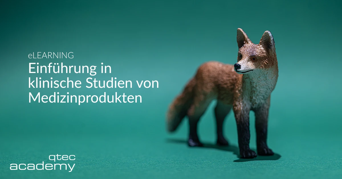 qtec Academy | Einführung in klinische Studien von Medizinprodukten – eLearning