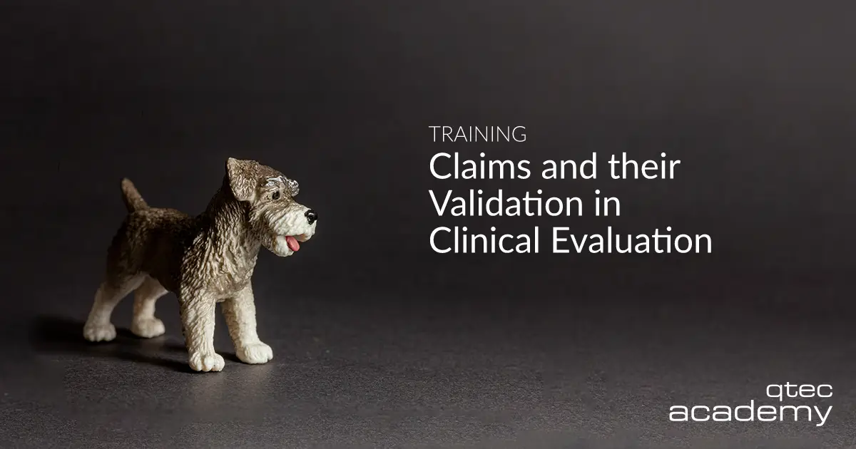 qtec Academy | Claims and their Validation in Clinical Evaluation