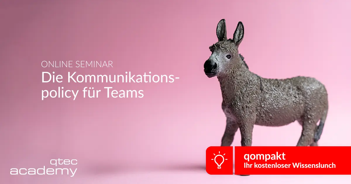 qtec Academy | Die Kommunikationspolicy für Teams